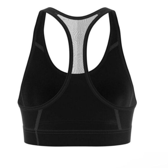 Adidas FJ7262 Don't Rest Alphaskin Women Black Polyester Padded Sports Bra (XS) - Picture 7 of 16